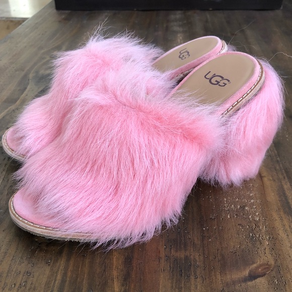 pink ugg heels